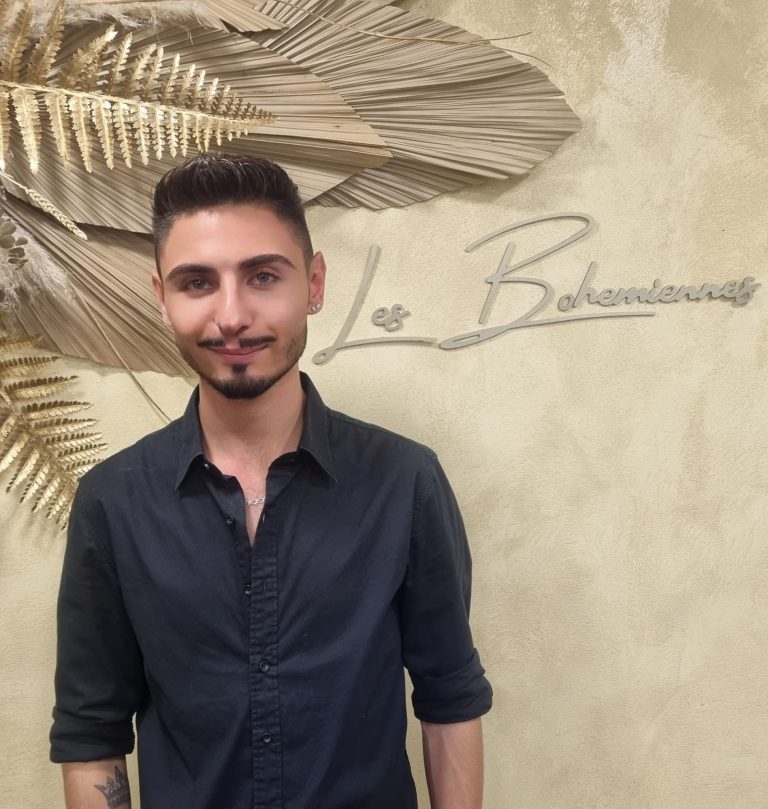 Bastien les bohémiennes coiffure