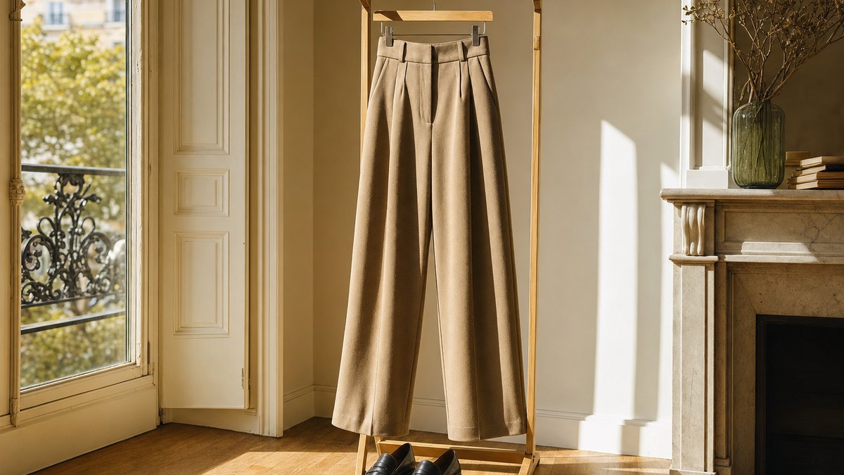 À 1,63 m, Victoria Beckham allonge ses jambes sans talons grâce à un pantalon de costume taille haute que tout le monde peut copier