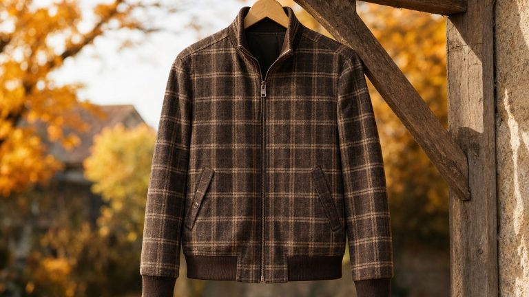 À 25 euros, ce bomber à carreaux marron de Kiabi noté 5 sur 5 remplace la veste en jean dès les premières fraîcheurs