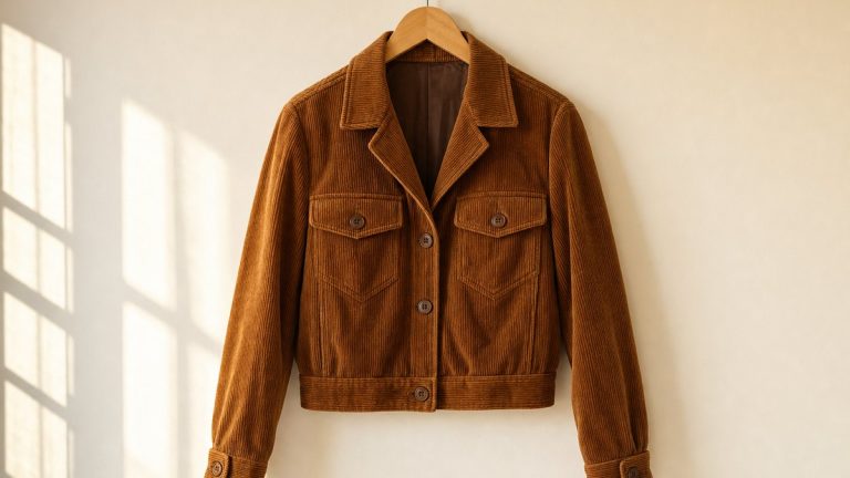À 30,99 euros sur Amazon, cette veste en velours côtelé Hotouch devient la pièce de mi-saison la plus convoitée