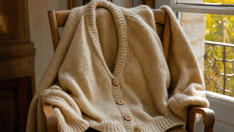 À 7,99 euros au lieu de 9,99, ce cardigan Esmara noté 5 sur 5 chez Lidl remplace le pull de mi-saison