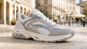 À 95 euros au lieu de 125, la New Balance 530 séduit par sa semelle ABZORB et son allure des années 2000
