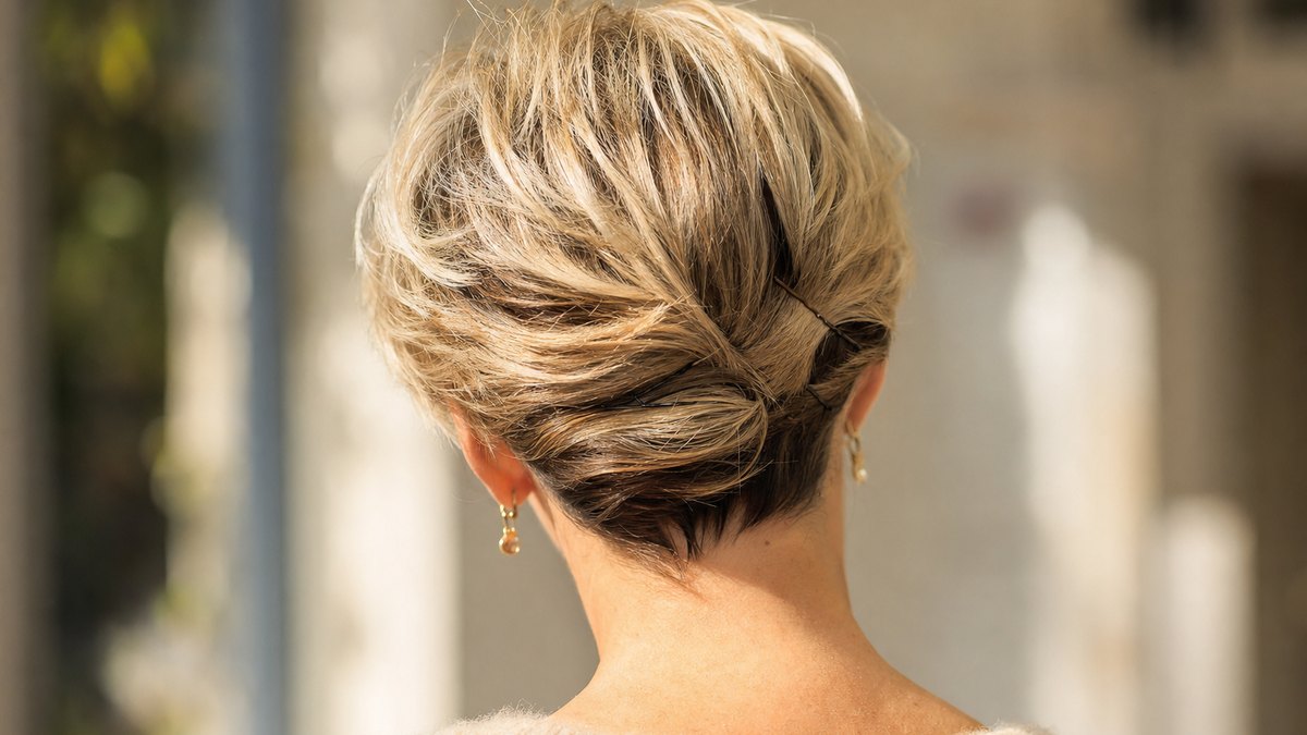 À Metz le 28 septembre, Charlène de Monaco transforme ses longueurs en fausse coupe courte avec quelques pinces discrètes