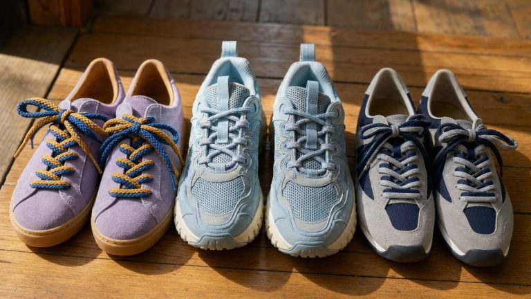 Adidas, Salomon, New Balance : 3 baskets entre 117 et 180 euros qui remplacent la sneaker blanche cet automne