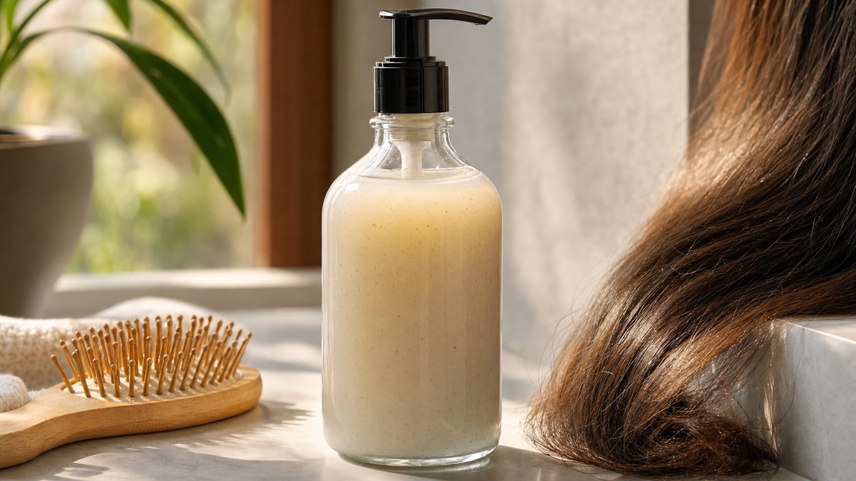 Après-shampoing qui poisse les cheveux : ce flacon de 200 ml à 19,90 € ne contient que 6 ingrédients