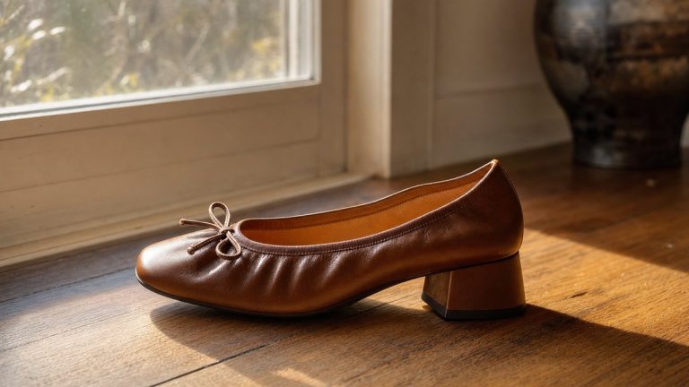Ballerine à talon : ce modèle Zara à moins de 50 euros et son talon de 4 cm relance toute la tendance de l'automne