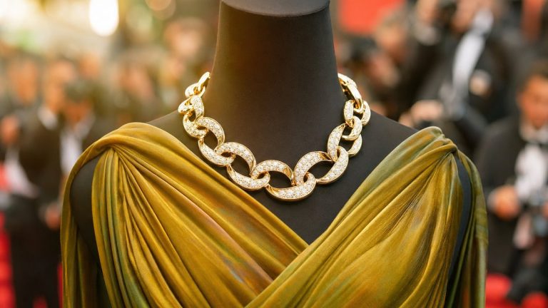 Camille Cottin porte un collier Tiffany en or 18 carats à San Sebastián : les 3 détails qui font tout le look