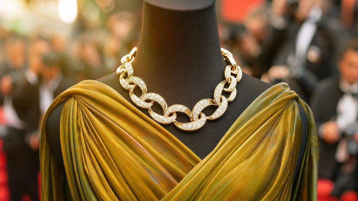 Camille Cottin porte un collier Tiffany en or 18 carats à San Sebastián : les 3 détails qui font tout le look