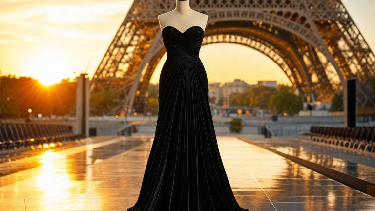 Céline Dion clôture le défilé L'Oréal Paris face à la tour Eiffel dans une robe Schiaparelli affichée 25 000 euros