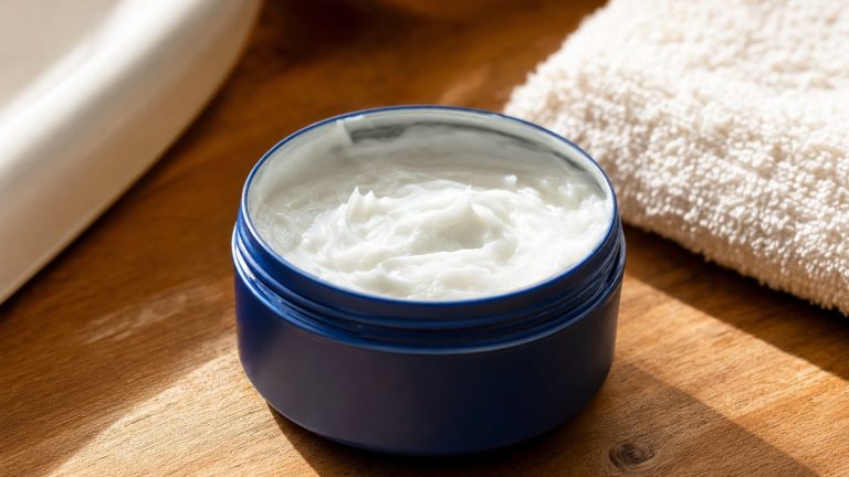 Crème bleue Nivea en masque de nuit : 100 millions de pots vendus chaque année et un usage méconnu depuis 1911
