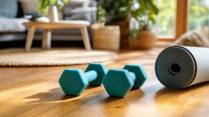 Deux haltères de 1 kg à 9,34 euros : l'accessoire compact qui cible les bras relâchés depuis votre salon