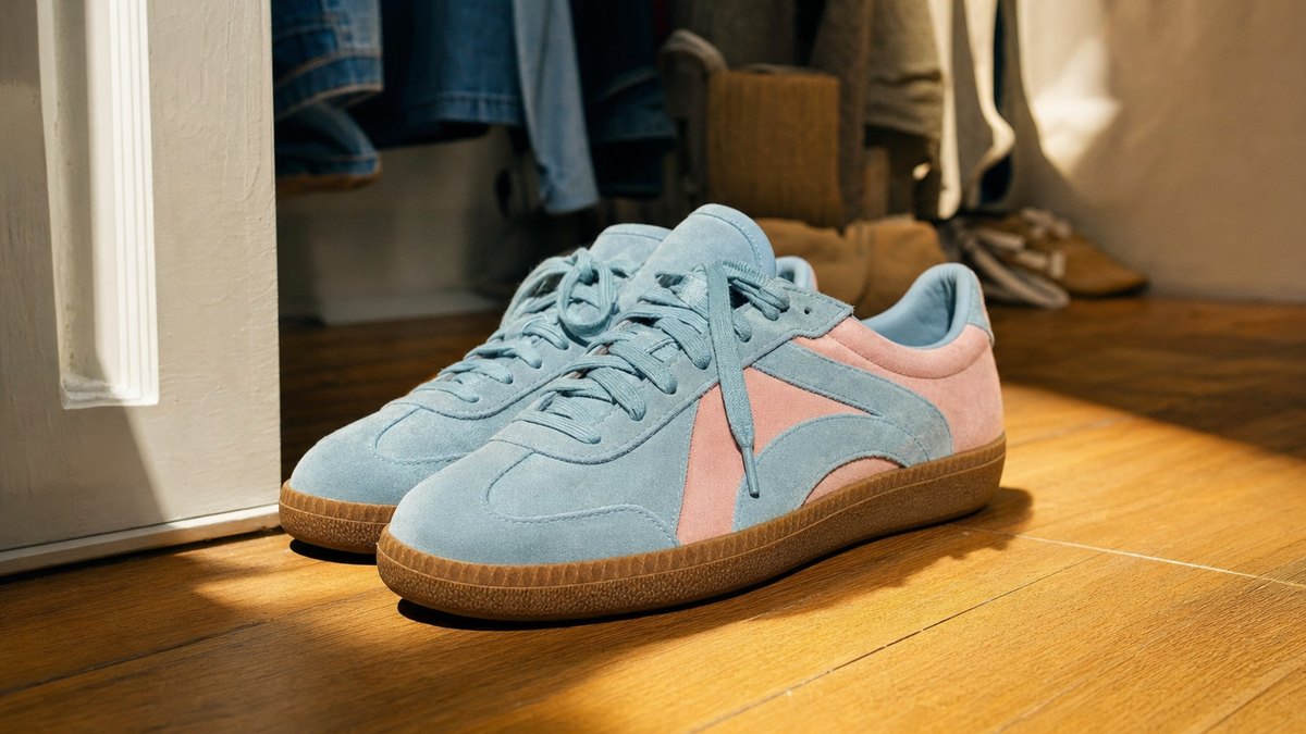 Gola, la basket britannique des années collège, revient en force cet automne avec son modèle Elan à semelle gomme