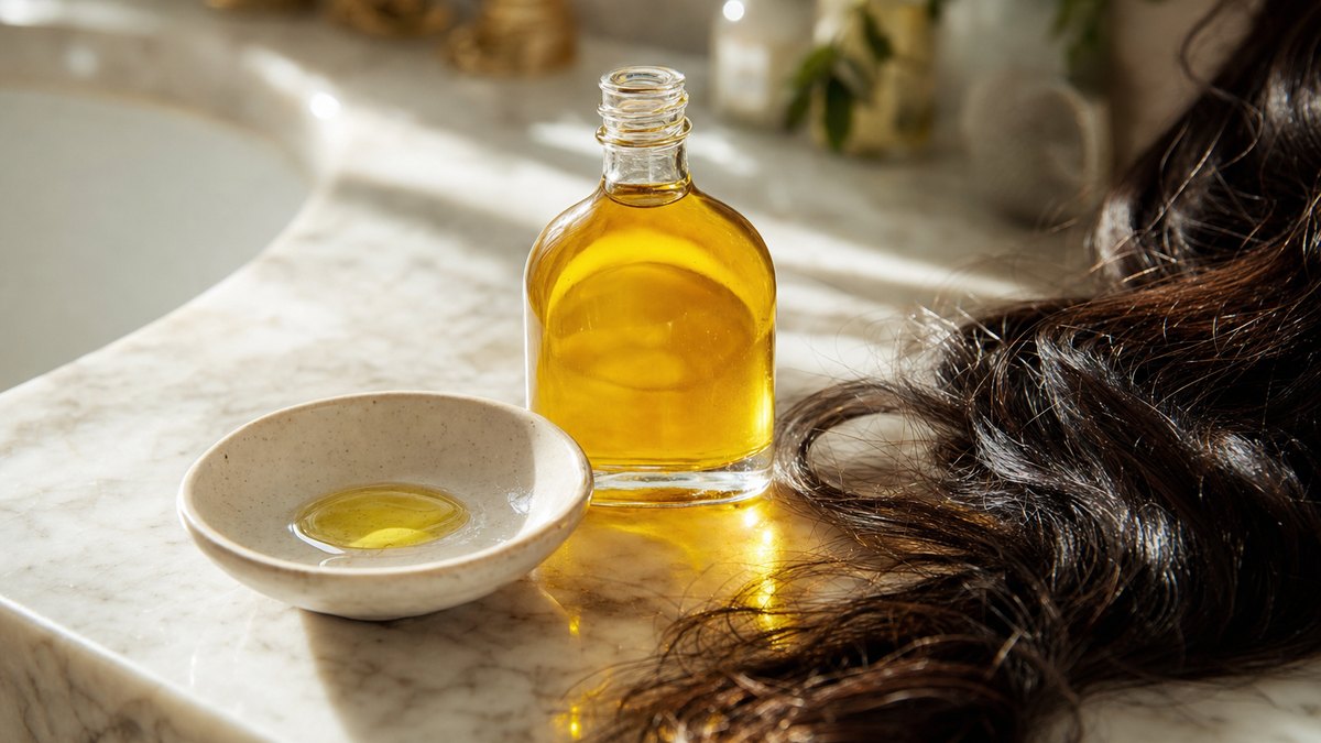 J'ai troqué mon après-shampoing contre l'huile d'olive de ma grand-mère pendant 30 jours : ce que quelques gouttes changent vraiment