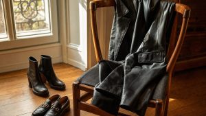 Le blazer en cuir s'impose cet automne après 50 ans : 3 façons simples de le porter au quotidien