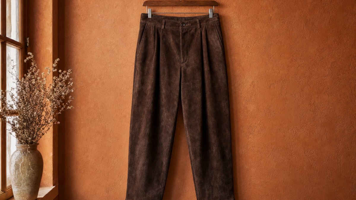 Le pantalon en daim revient à la rentrée 2025 : Zara le propose à 299 euros, Mango dès 19,99 euros