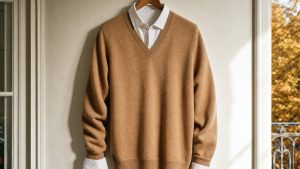 Le pull à col V revient en force cet automne 2026 : trois façons simples de le porter sans paraître démodé