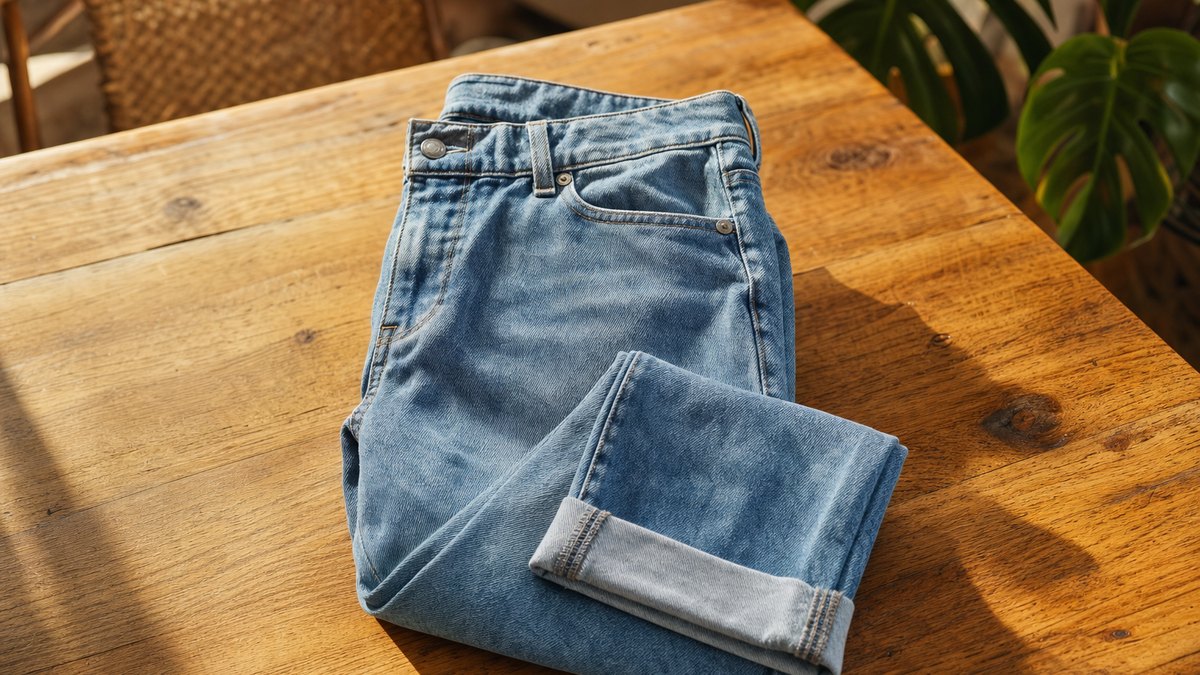 Longueur L30 et 20 euros : ce jean mom Kiabi vise les femmes de moins d'1,65 m qui rangent leur slim