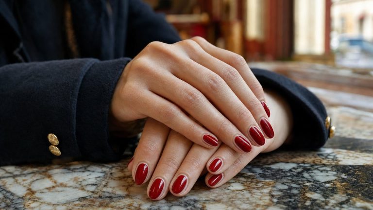 Manucure italienne repérée à Vogue World : Milan, la technique de précision qui allonge l'ongle sans une seule extension
