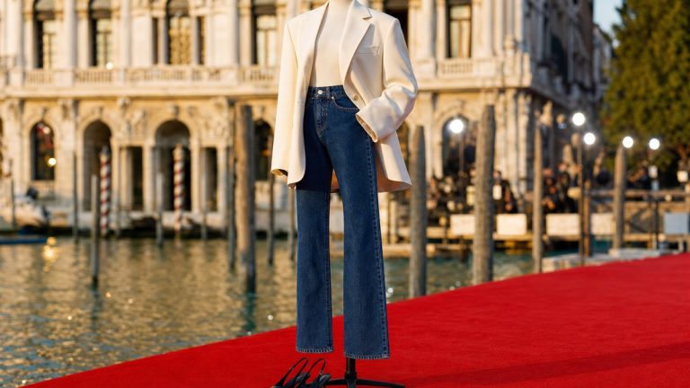 Marion Cotillard, 50 ans, abandonne le skinny à la Mostra de Venise pour un jean droit qui change toute la silhouette