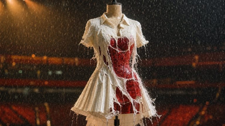Olivia Rodrigo fait fondre sa robe blanche sur scène à Hartford le 25 septembre, un tour signé Hussein Chalayan