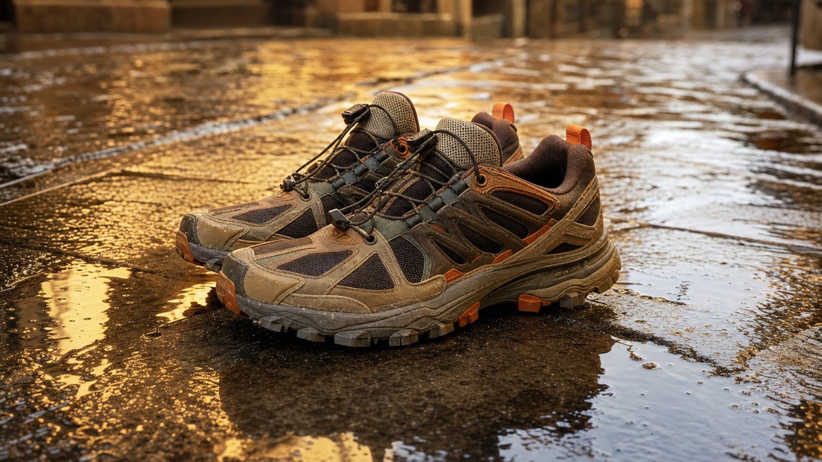 Semelle crantée et laçage rapide : pourquoi la Salomon XT-6 devient la basket de mi-saison quand le trottoir est mouillé