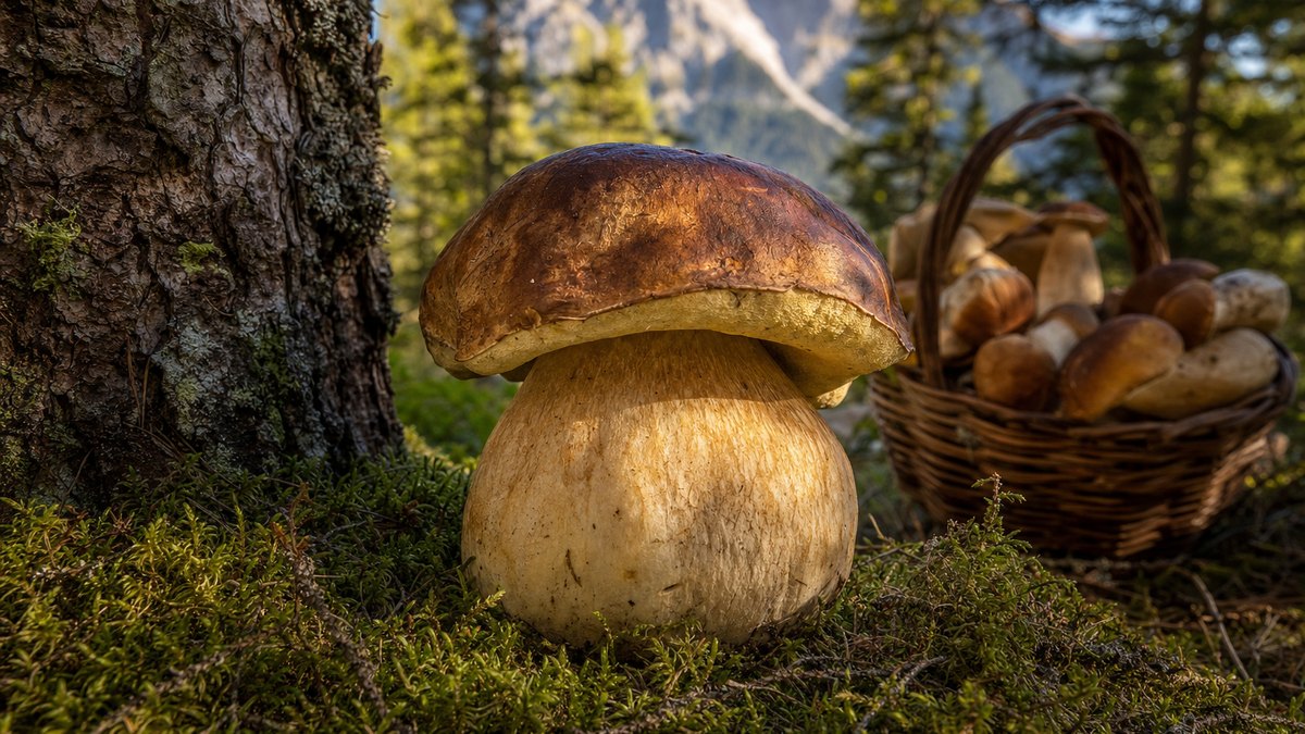 Un cèpe de 1,250 kg cueilli par un garçon de 10 ans dans le Boréon, au-dessus de Saint-Martin-Vésubie