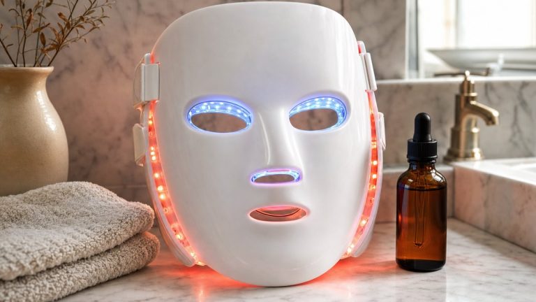 Un masque LED avec un programme de 8 minutes ouvre la sélection de 44 traitements anti-acné validés par les dermatologues