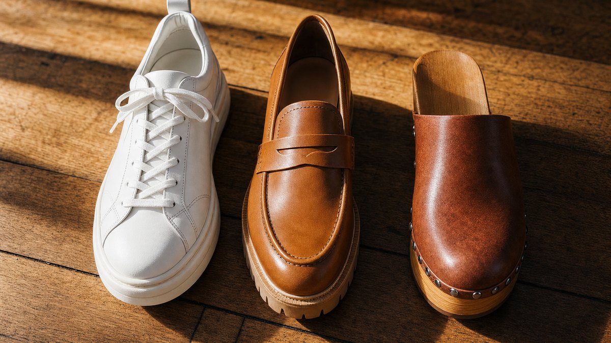 Un talon de 2 à 4 cm, un bout arrondi : le podologue détaille les trois chaussures de mi-saison à adopter