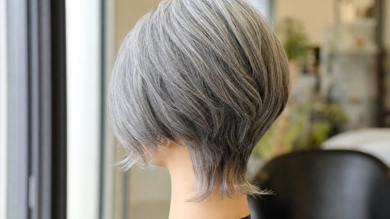 Une petite touffe relevée à l'arrière du carré : le tuft bob s'installe comme la coupe phare de l'automne 2026
