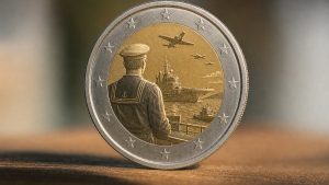Une pièce de 2 euros tirée à 15 000 exemplaires célèbre les 400 ans de la Marine nationale en France