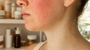 Visage plus rouge et plus foncé que le cou : le signal d'alerte repéré par une dermatologue new-yorkaise