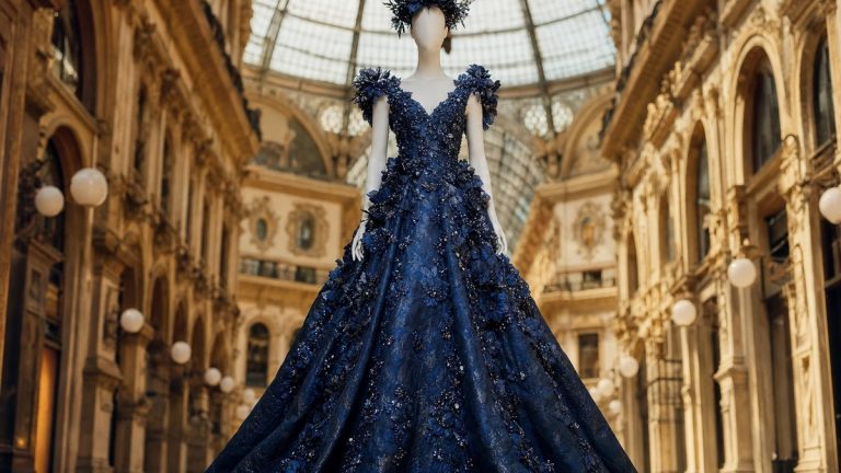 Vittoria Ceretti ouvre la Galleria Vittorio Emanuele II en Valentino haute couture de 2018 pour Vogue World Milan 2026
