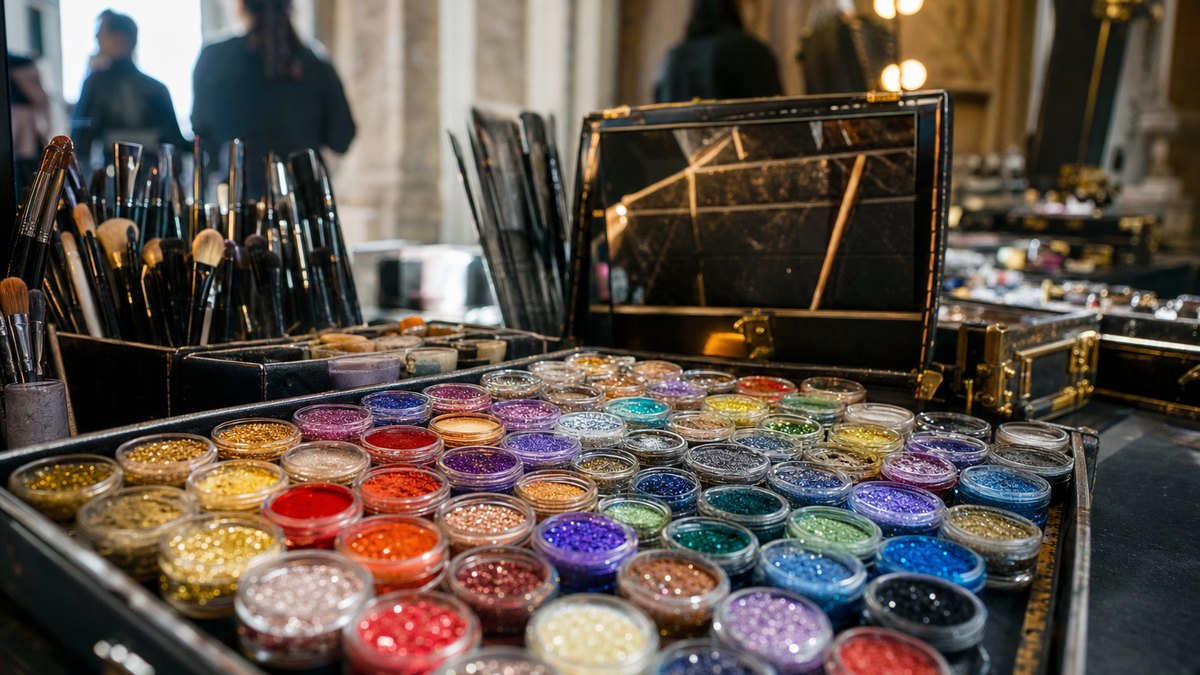 Vogue World Milan : 300 visages maquillés par Pat McGrath, 30 malles et des paillettes rangées depuis l'an 2000