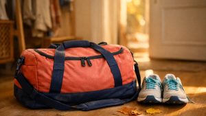 À 52 ans, elle se promet cinq séances de sport par semaine à Tours : mi-octobre, son sac attend toujours dans l'entrée, jamais rouvert