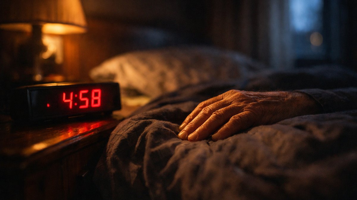 À 67 ans, il se couche une heure plus tôt dès l'heure d'hiver : une semaine plus tard, il ouvre l'œil chaque matin à 5 heures
