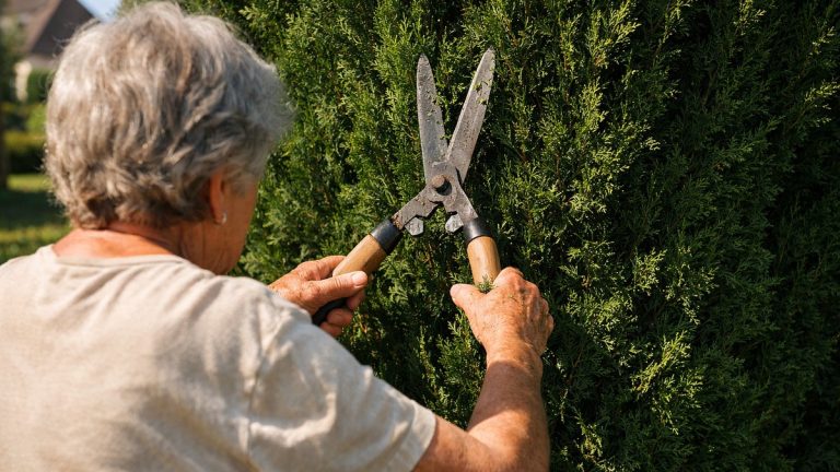 À 71 ans, elle garde la haie de thuyas plantée en 1992 : le nouveau voisin exige deux mètres, et un album photo change tout