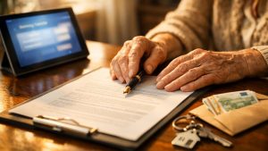 À 74 ans, Monique vire 20 000 euros à sa petite-fille pour Lyon : chez le notaire, une seule question sur ce virement bloque la signature