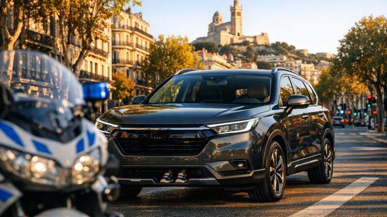 À Marseille, un garçon de 9 ans conduisait une Audi sur le Prado, les pieds touchant à peine les pédales du SUV