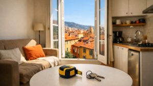 À Nice, 715 euros par mois ne permettent de louer qu'environ 30 m², contre 42 m² en moyenne en France selon LocService.fr