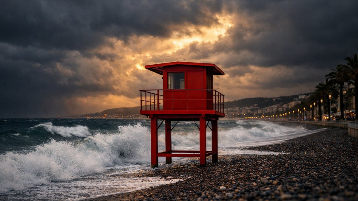 À Nice, un homme de 52 ans sorti de l'eau en arrêt cardiorespiratoire près du poste de secours Magnan sur la Promenade des Anglais