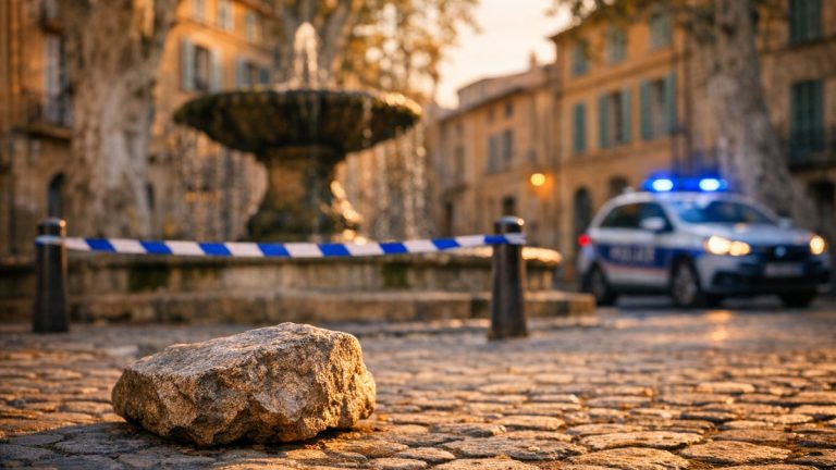 Aix-en-Provence : une pierre lancée place de la Rotonde blesse une passante à l'œil, un lycéen de 17 ans en garde à vue