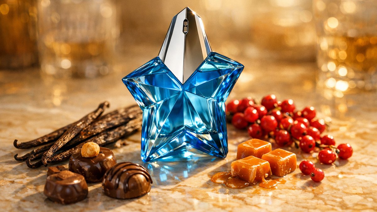 Angel de Mugler à 132 euros les 50 ml : le parfum gourmand de 1992 qu'Adriana Karembeu porte depuis la naissance de sa fille