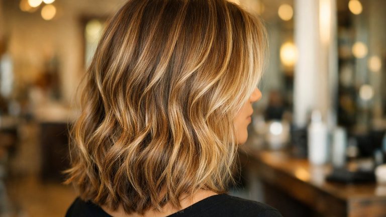Après 45 ans, le blond sable et le châtain clair remplacent le blond classique pour illuminer le visage selon les coiffeurs