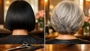 Après 50 ans, ces 3 coupes de cheveux durcissent les traits selon le coiffeur Raphaël Perrier, plusieurs fois champion du monde de coiffure