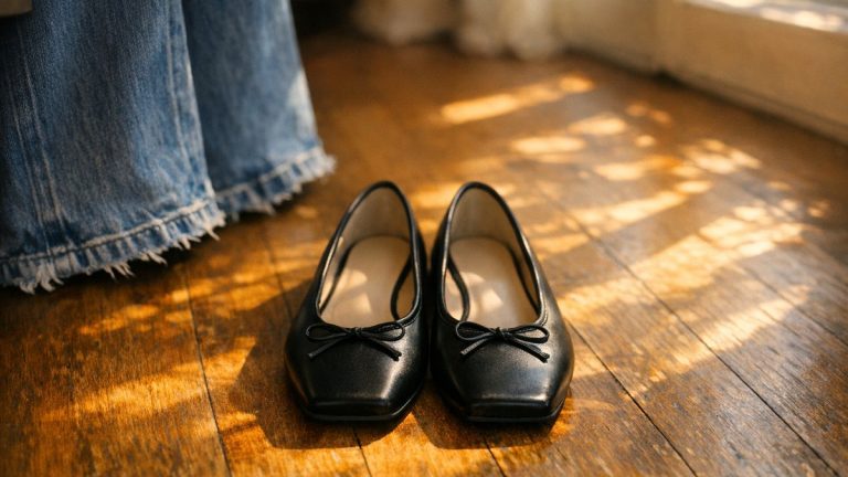 Ballerines à bout carré Uniqlo à 39,90 € : la paire plate qui remplace les baskets blanches pour la rentrée 2026
