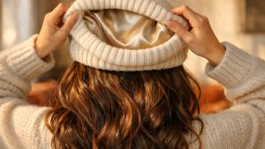 Bonnet et cheveux plats : 5 gestes simples pour garder du volume toute la journée sans électricité statique en hiver