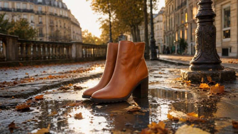 Bottines à talon bloc de 3,5 à 4,5 cm : pourquoi Vanessa Paradis a rangé ses baskets à plus de 50 ans