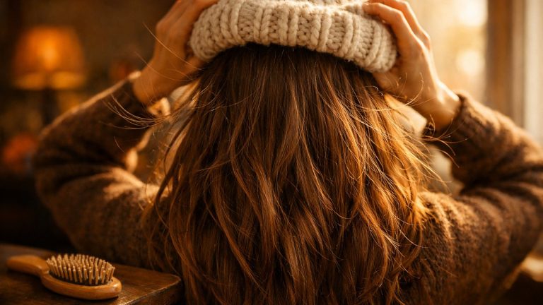 Cheveux électriques dès les premiers froids : 5 gestes simples à adopter en octobre pour éviter les frisottis sous le bonnet et l'écharpe