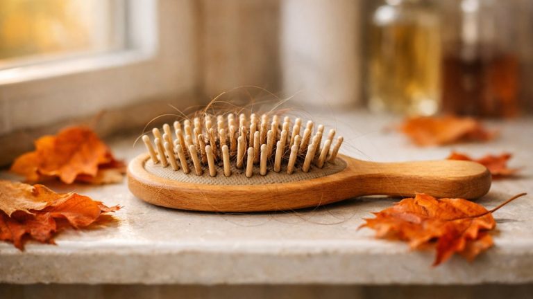 Chute de cheveux saisonnière en automne : combien de cheveux perdus par jour est normal et quand consulter après 3 mois