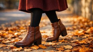 Collants opaques, voile ou résille : quel denier choisir avec une jupe quand il fait entre 10 et 5 degrés dehors